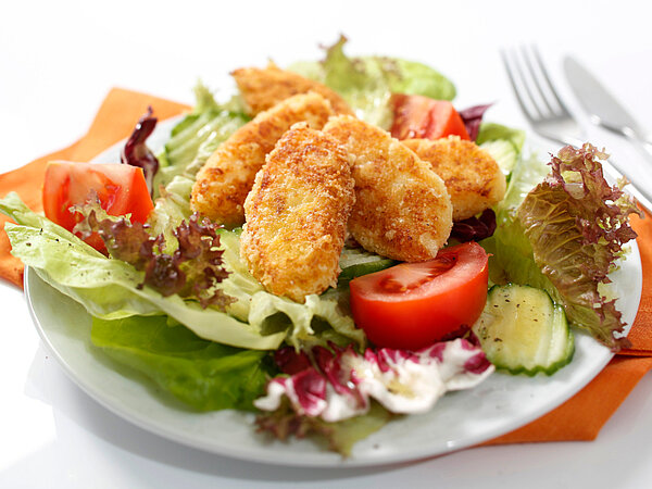 Rezept Rotschmierenocken auf Salat