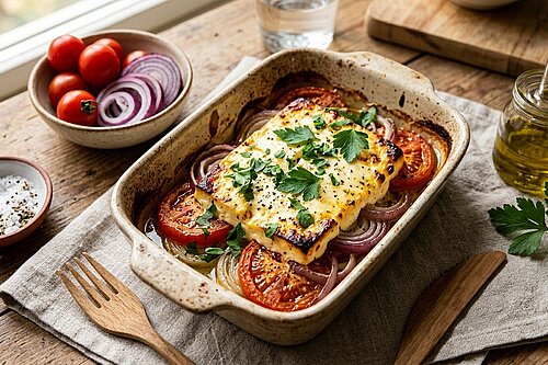 schafskäse gebacken 