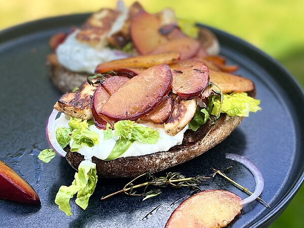 Halloumi Burger Grillkäse 