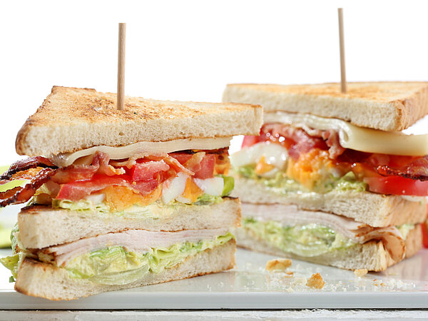 Rezept Clubsandwich mit Kaese