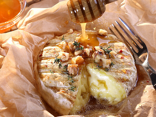 camembert gegrillt