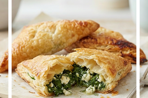 Spinat Feta Taschen Fingerfood Snack