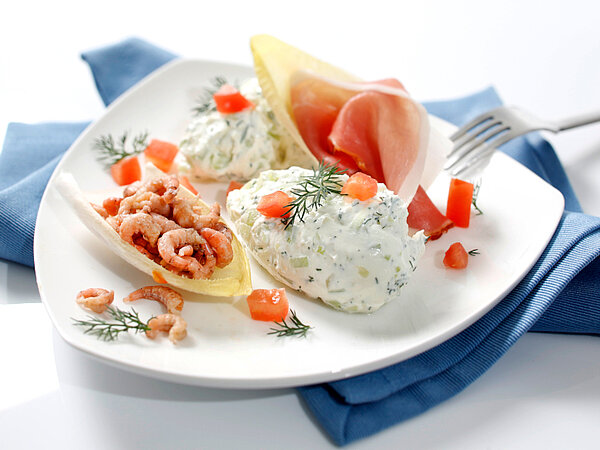 Rezept Chicoreeschiffchen mit Dill