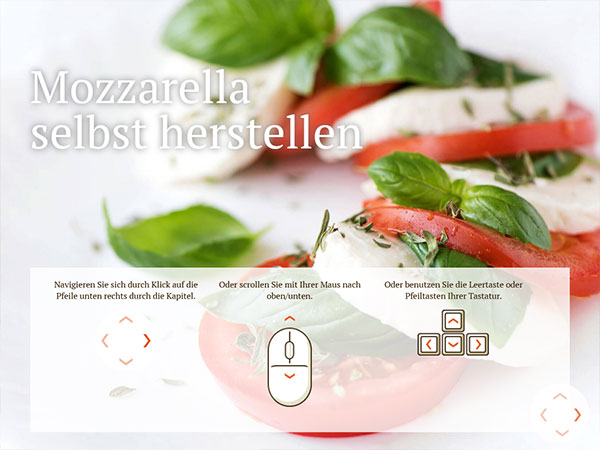 Vorschaubild Käseschichte 'Mozzarella selbst herstellen'
